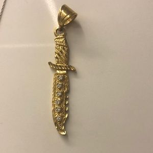 Vanessa Mooney Sword Knife Necklace